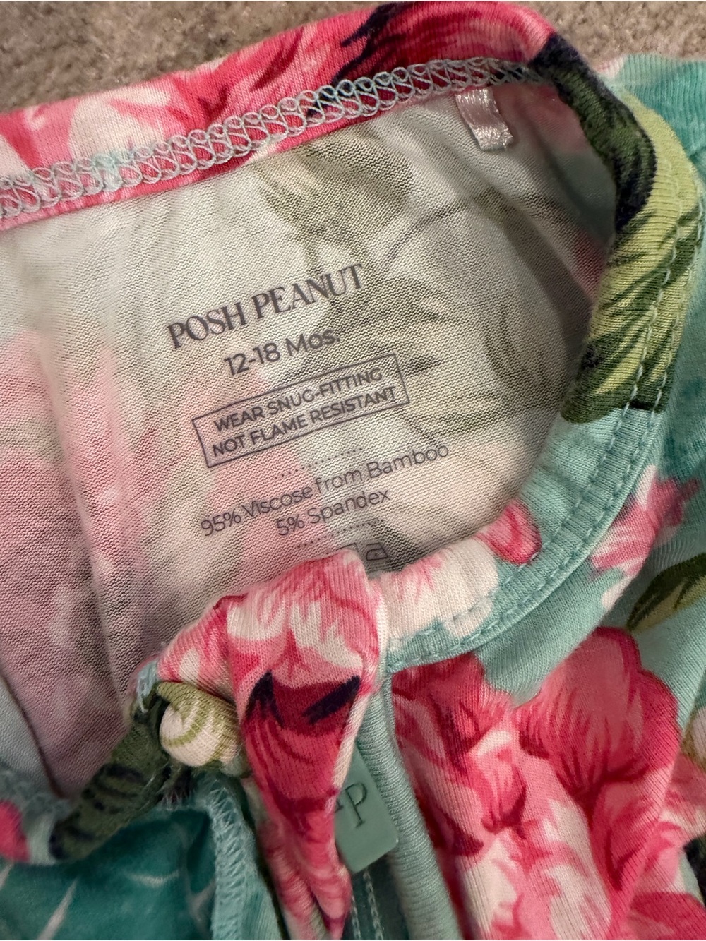 Posh Peanut Floral Pajamas